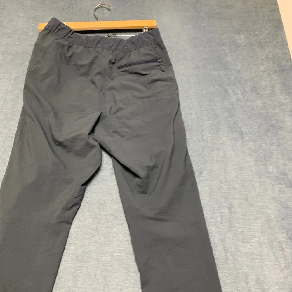 Patagonia Worn Wear Terrebonne Joggers Pants Mens S Gray Tapered Leg Drawstring